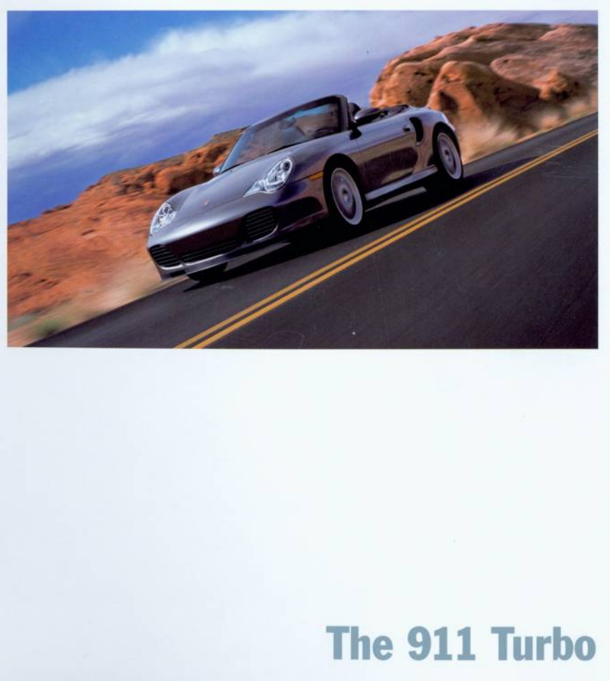Porsche 996 911 Turbo Sales Brochure