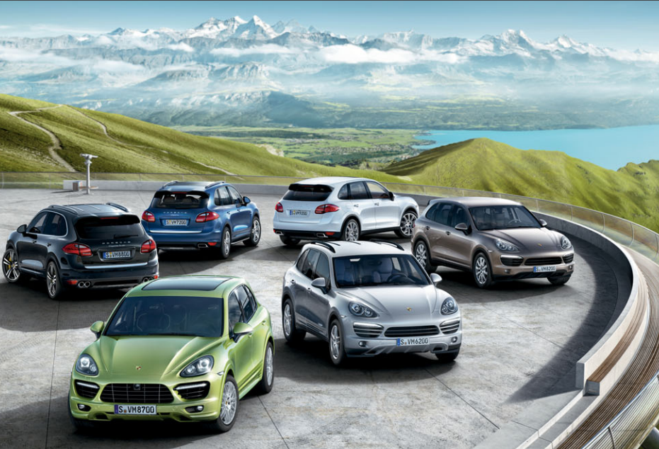 Porsche Cayenne Sales Brochure