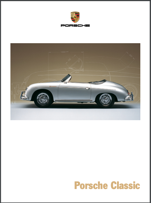 Porsche Classic Sales Brochure (in German)