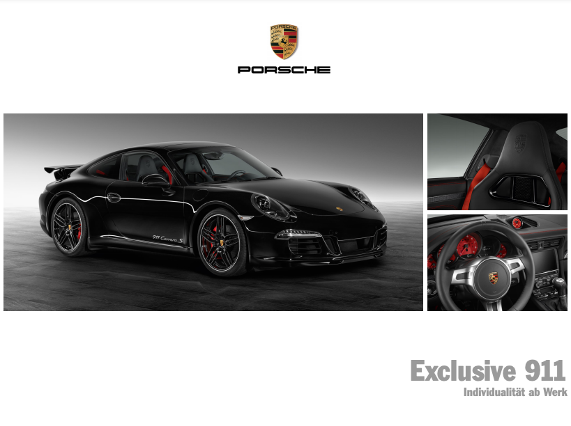 2013 Porsche 911 Carrera Exclusive (991.1)
