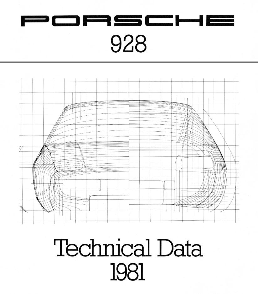 Porsche 928 Technical Data Brochure