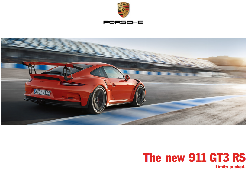 2015 Porsche 911 GT3 RS (991.1)