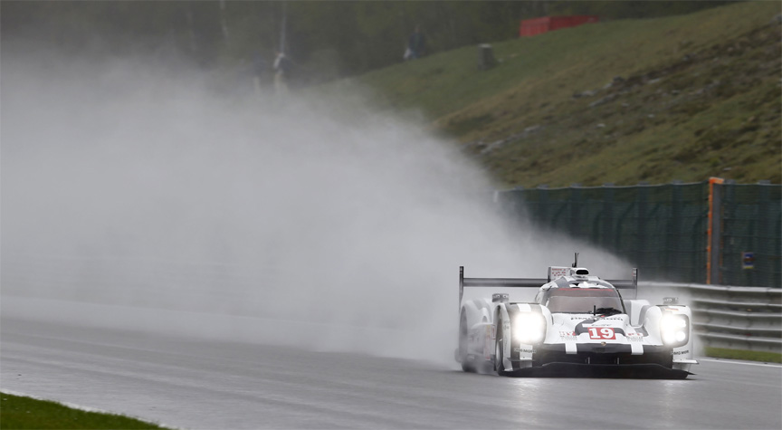 The third 919-15, the number 19, in wet practice.