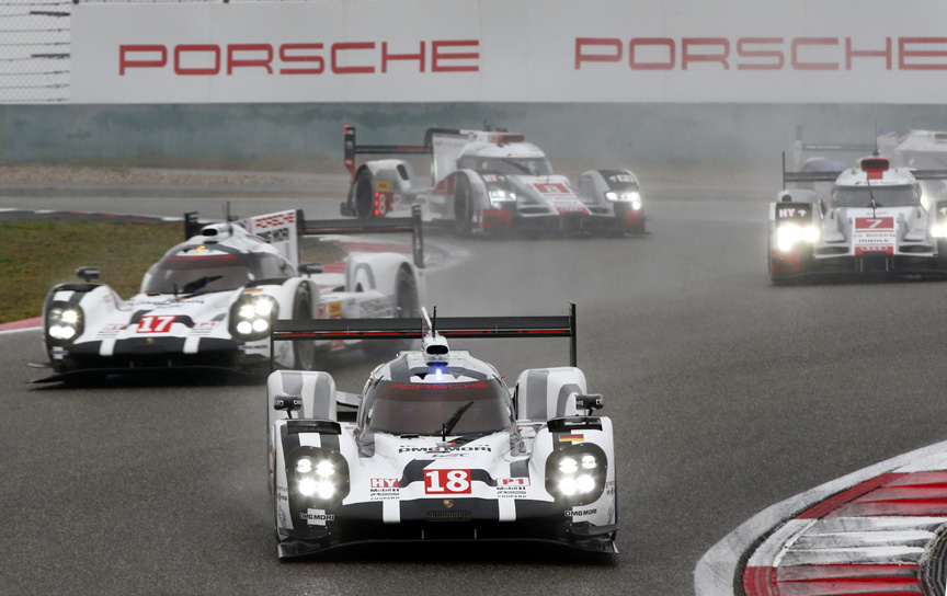 Porsche 919-15 hybrid - the world dominator of endurance racing in 2015