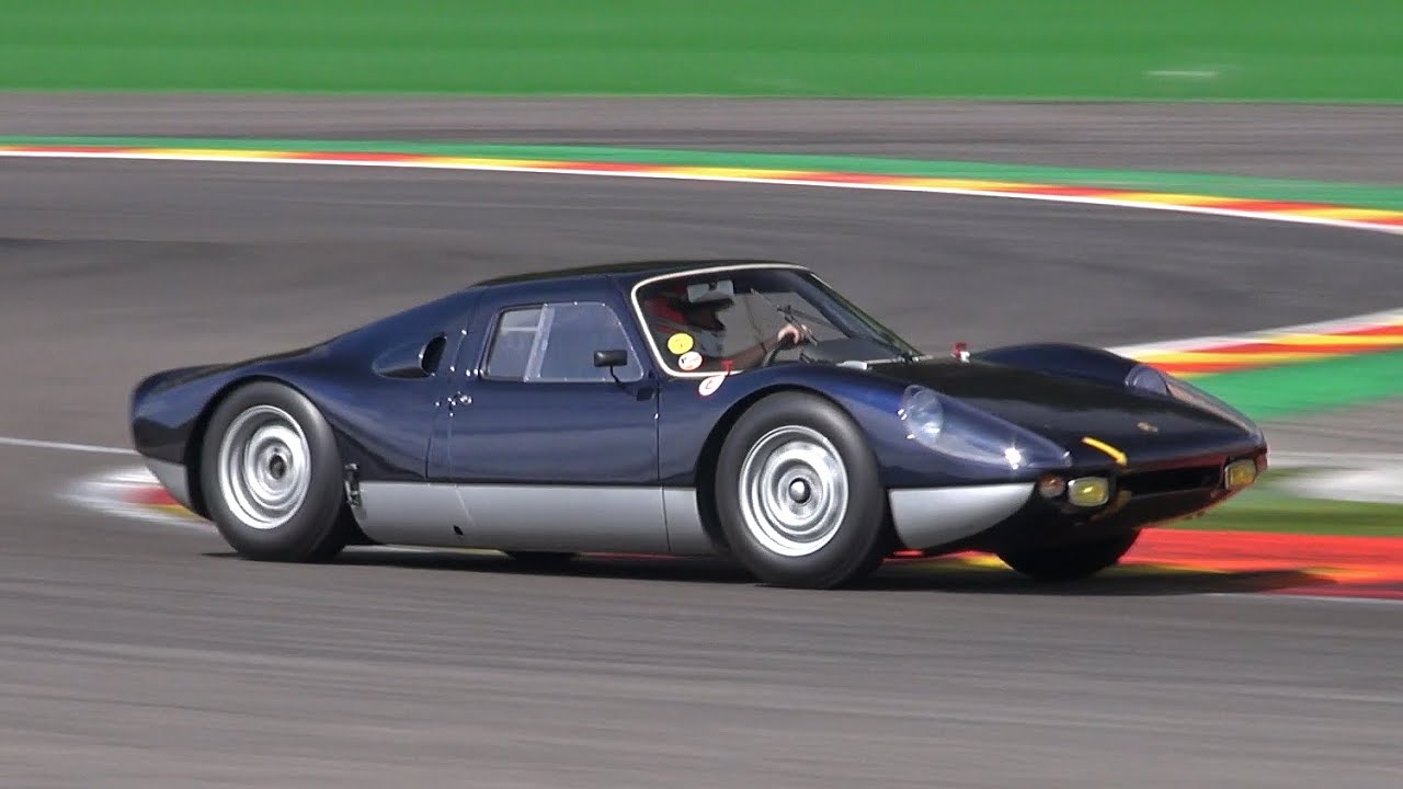 Porsche 904 Carrera GTS - Great Engine Noise!