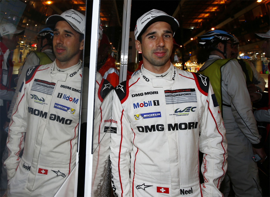 Neel Jani set the pole position for Porsche again, second year in a row.