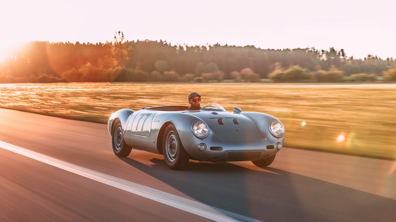 1955 Porsche 550 Spyder Video