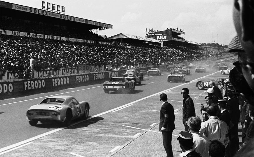 1964 June 20 Le Mans start