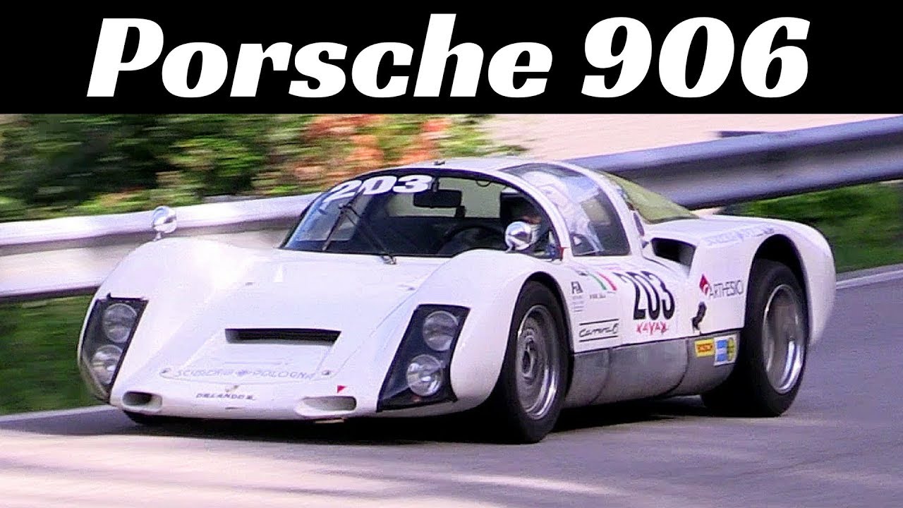 1966 Porsche 906 Carrera 6 - Hillclimb Action & Pure Sound!