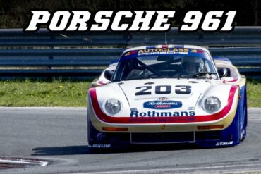 1986 Porsche 961 demo at Zandvoort 2018 (fly-by's & revving)