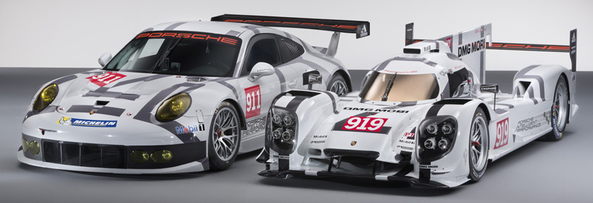 Size comparison with the 911 991 RSR. 