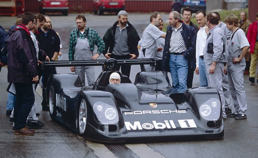 Porsche 9R3 "LMP 2000" Testing