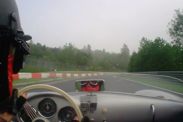 Nürburgring Nordschleife in a Porsche 550 Spyder