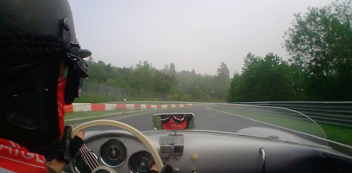 Nürburgring Nordschleife in a Porsche 550 Spyder