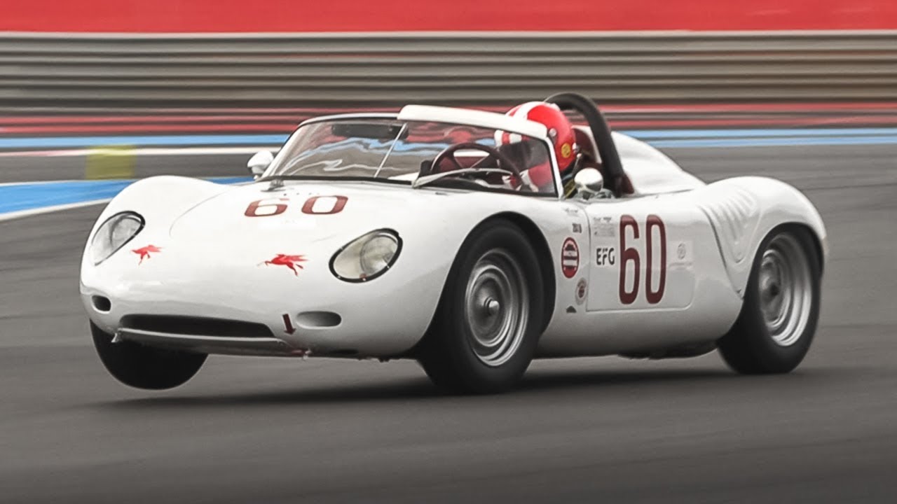 Porsche 718 RS 60 Spyder in action at Monza & Paul Ricard!