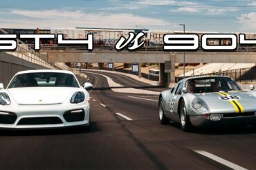 Porsche 904 GTS vs Cayman GT4