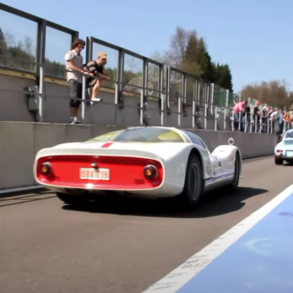 Porsche 906 Carrera 6 brutal sound!!