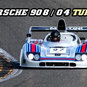 Porsche 908/04 Turbo - fly-by's and flames