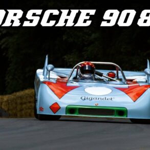 Porsche 908/3 Gulf - Fly-bys, downshifts and revving