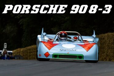 Porsche 908/3 Gulf - Fly-bys, downshifts and revving