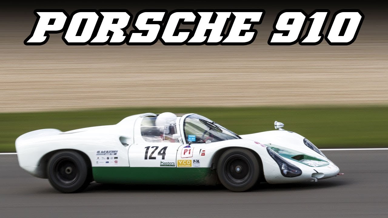 Porsche 910 - great flat six sounds at Spa & Nürburgring