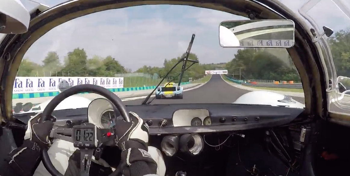 Porsche 910 on board at the Hungaroring (Awesome Sound)