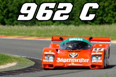 Porsche 962c Group C at Spa and Zandvoort