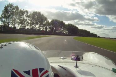 Racing the Porsche 550 Spyder at Goodwood