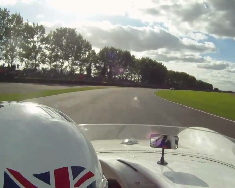 Racing the Porsche 550 Spyder at Goodwood