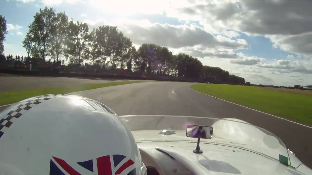 Racing the Porsche 550 Spyder at Goodwood