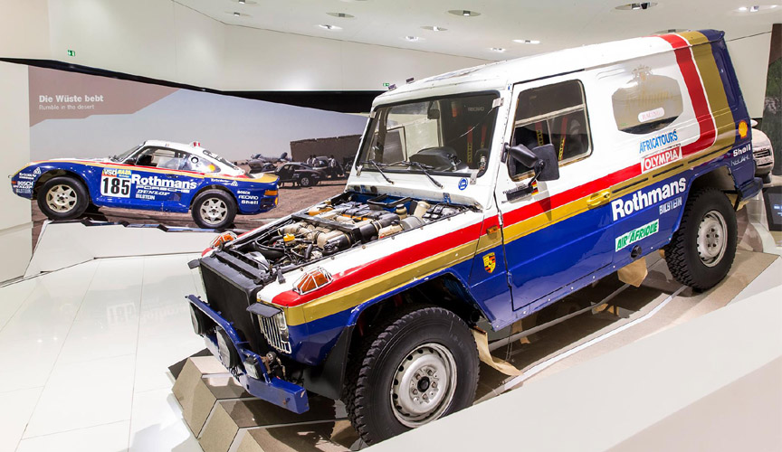 Mercedes G-wagen with Porsche 928 S3 engine