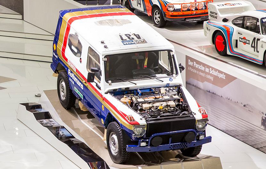 Mercedes G-wagen with Porsche 928 S3 engine