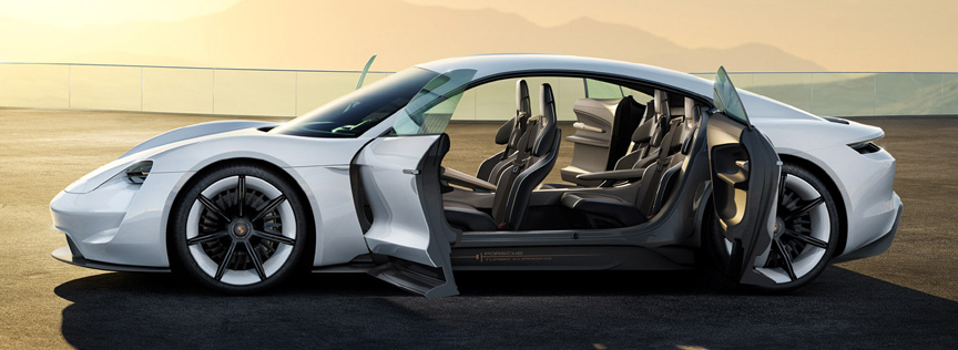 Porsche Mission E Doors