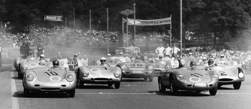 1956 Internationales Solitude-Rennen, Porsche 550, 645