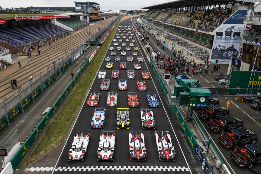 2017 June 4: a very cool photo made at the Le Mans test day