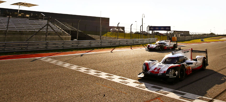 2017 September 16: Porsche 1-2 victory. 