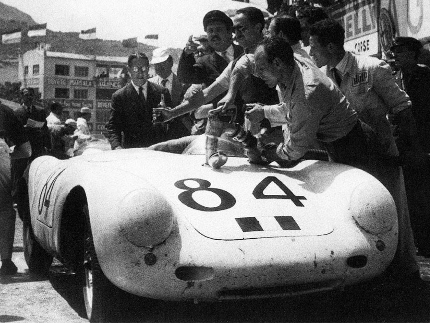 Porsche 550 A, Targa Florio winner 1956