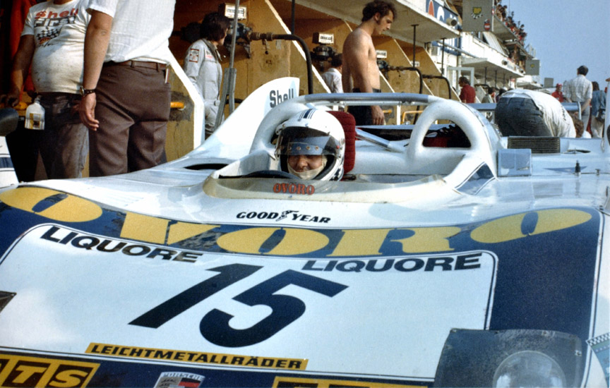 Porsche factory team took a break in 1975, so the best Porsche at Le Mans was a Joest Racing 908