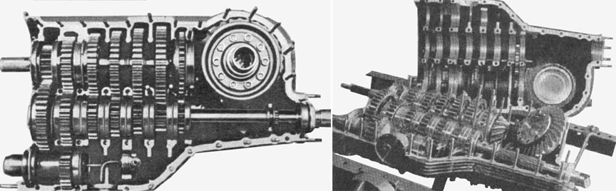 Cisitalia Grand Prix (Porsche type 360) transmission