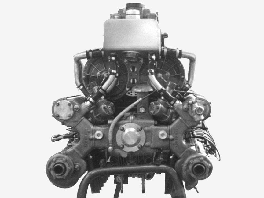 Cisitalia Grand Prix (Porsche type 360) engine