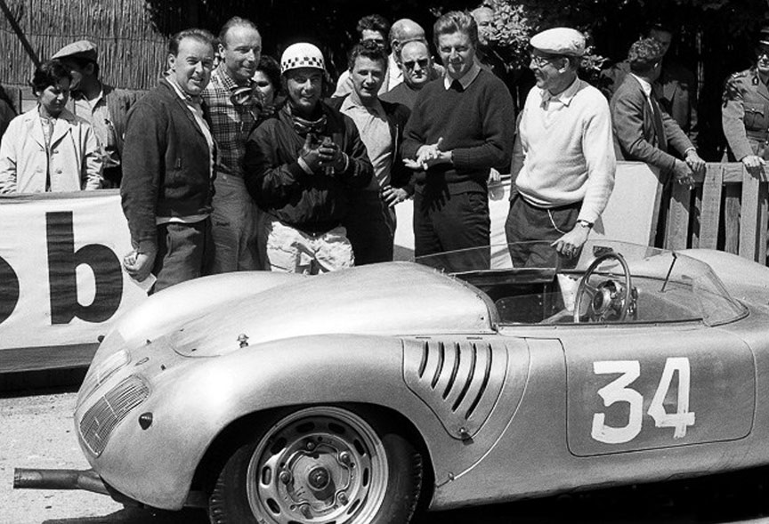1958 June 29 Mont Ventoux hill climb winner Jean Behra