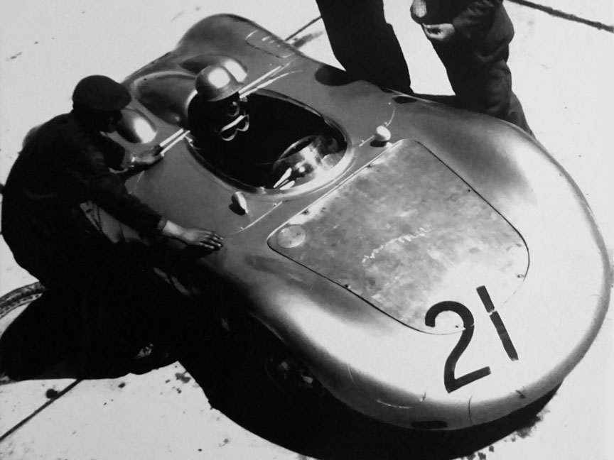 1958 August 3, Nürburgring F1 race, Edgar Barth finished 6th with the 718 RSK Mittellenker
