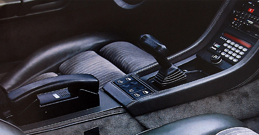 Porsche 928 telephone