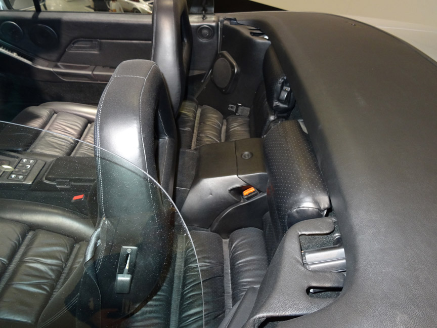 Porsche 928 Cabriolet interior