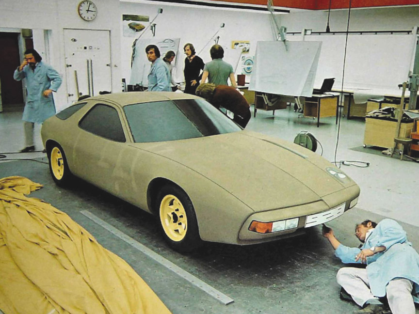 Porsche 928 prototype (clay model)