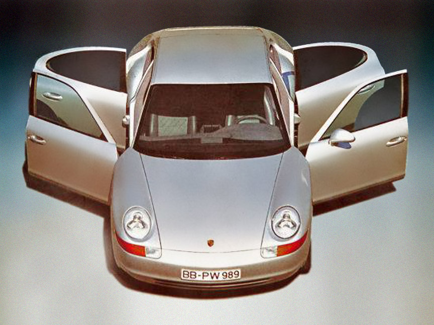 Porsche 989 Front View