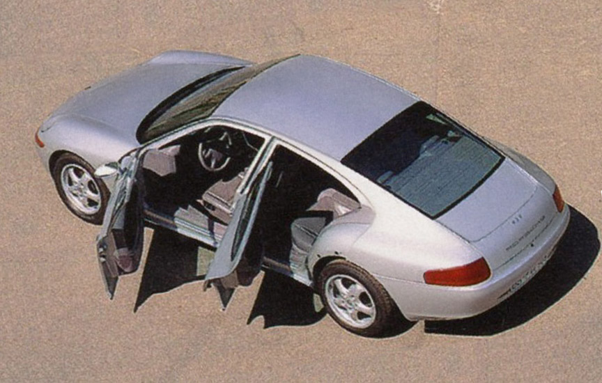 Porsche 989 Top View