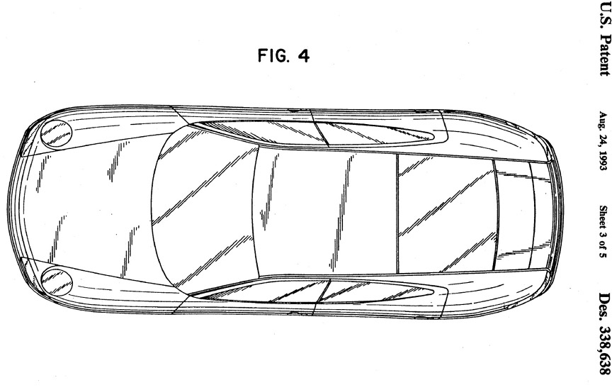 Porsche 989 Related Patent Filing