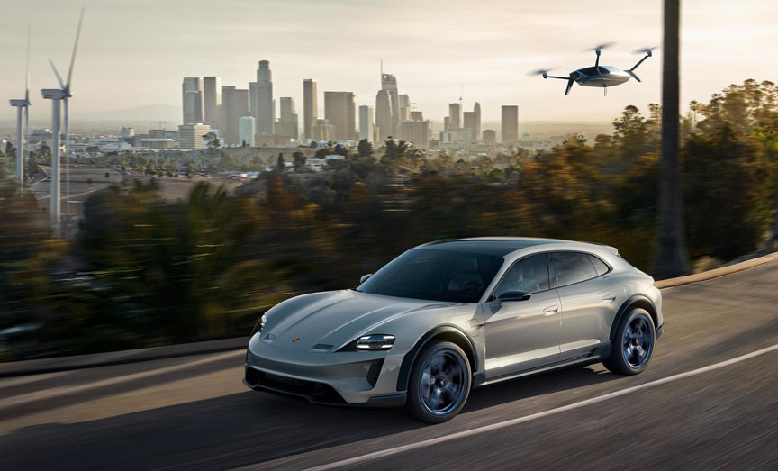 Porsche Mission E Cross Turismo concept