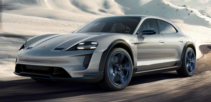 Porsche Mission E Cross Turismo concept